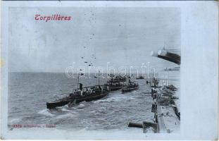 1906 Torpilleres / K.u.K. Kriegsmarine Torpedobootes / Austro-Hungary Navy torpedo boats / Osztrák-magyar torpedónaszádok (EB)