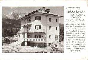 Tátralomnicz Villa Bozena