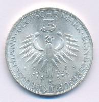 NSZK 1968D 5M Ag "Max von Pettenkofer születésének 150. évfordulója" T:AU apró karc
FRG 1...