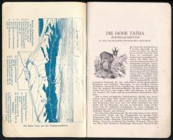 1931 Hohe Tatra a Magas Tátra gyógy- és fürdő helyei képes füzet 32p