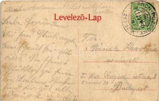 1911 Kismarton, Eisenstadt; Kálvária templom / Wallfahrtskirche / calvary church + "SOPRON-POZS...