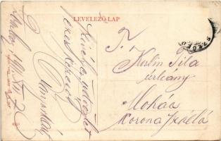 1911 Zombor, Sombor; Kossuth Lajos utca, Falcione Gyula ösztöndíj alapítványa, Pataj Sándor üzlete. ...