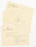 1961-1966 Központi Népi Ellenőrzés Bizottság hivatalos személyi iratai