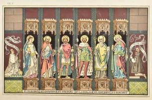 Ipolyi Arnold: A besztercebányai egyházi műemlékek története és helyreállítása. Hét szín- és kőnyoma...