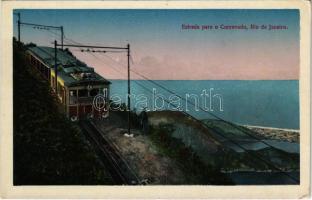 Rio de Janeiro, Estrada para o Corcovado / rack railway, train