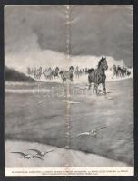 1937 Szent György képes sportlap, a Magyar Lovassport Egyesületek Országos Szövetségének és tagegyes...