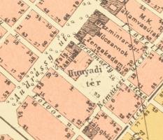 1983 Homolka József: Budapest térképe házszámok megjelölésével és az utcák és terek betürendes jegyz...