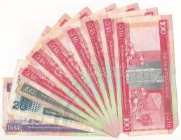 Kína / Hongkong 1995. 50D + 1996. 20D + 1998. 20D + 1997-1999. 100D (7x) T:F közte szép papír, kis f...