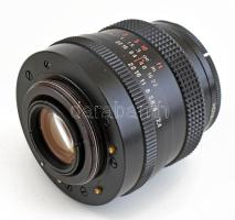 Carl Zeiss Jena Flektogon 2,4/35 (35 mm f/2.4) MC Electric M42 objektív, sapka nélkül, kitűnő állapo...