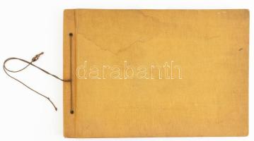 cca 1910-1940 Nagymaros, Dunakanyar és környéke fotó és képeslap gyűjtemény. Nagyon jó nagy és kisebb méretű fotók, ritka lapok, bánya, Duna, tájak, stb közel 200 fotó nagy albumban.