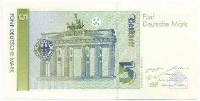 Németország 1991. 5M "A4272067N8" T:UNC
Germany 1991.5 Mark "A4272067N8" C:UNC
...