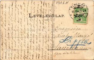 1910 Temesvár, Timisoara; Kossuth Lajos utca, Mezei és Székely üzlete. D.K.F.E. 34. II. / street vie...