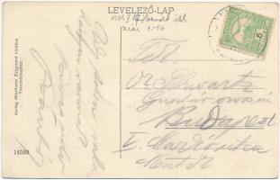 Trencsénteplic, Trencianske Teplice; Kossuth Lajos utca, Stefánia udvar, Rehák Emil-féle kávéház és ...