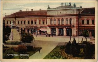 1926 Nyíregyháza, Városháza, Ferenczi, Füredi Vilmos, Feuer, Weisz Jakab, Barsch Gusztáv. Fábián Pál kiadása (kis szakadás / small tear)