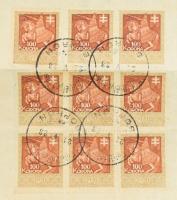 cca 1920 3 klf váltó magas illetéklerovásokkal / 3 bills of exchange with high frankings