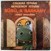 Csukás István, Bergendy István - Süsü, A Sárkány (Zenés Mesejáték), Vinyl, LP, Stereo, Magyarország 1982 (A lemez nagyon jó, VG+ állapotban van azonban a borító kopottas)