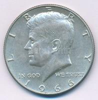 Amerikai Egyesült Államok 1966. 1/2$ Ag "Kennedy" T:XF USA 1966. 1/2 Dollar Ag "Kennedy" C:XF Krause KM#202a