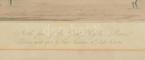 Captain James Kershaw rajza után, William Daniell (1769-1837) metszése: A nagy pagoda északi panorám...