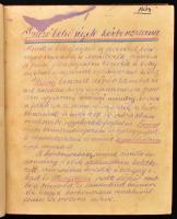 1897 Dr. Rátz [István]: Kórbonctan. - - előadása után. Stencilezéssel sokszorosított főiskolai orvosi jegyzet, benne bejelölésekkel. Korabeli félvászon-kötésben, kopott borítóval, sérült, javított kötéssel, 400 p.   Rácz István (1860-1917) orvosdoktor, állatorvosi főiskolai, az általános kórtan, a kórbonctan és a parazitológia tanára, az MTA levelező tagja.