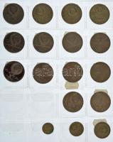 Szovjetunió 1965-1990. 1R Cu-Ni (14xklf) különböző emlékkiadások + 1967. 10k + 20k + 50k "Az ok...