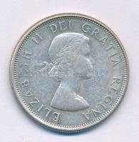 Kanada 1963. 50c Ag II. Erzsébet T:AU,XF  Canada 1963. 50 Cents Ag Elizabeth II C:AU,XF