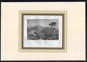 1834. Olaszország. 8 db acélmetszet. 12x15 cm