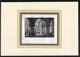 1834. Olaszország. 8 db acélmetszet. 12x15 cm