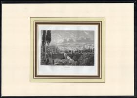 1834. Olaszország. 8 db acélmetszet. 12x15 cm