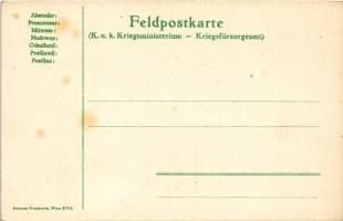 Karpathen Durchhalten! 3. Armee 1914-1915 / WWI Austro-Hungarian K.u.K. military badge. Zu Gunsten d...