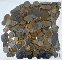 ~1680g vegyes magyar és olasz érmetétel T:vegyes  ~1680g mixed Hungarian and Italian coin lot C:mixed
