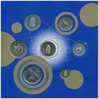 2000. 1Ft-100Ft (7xklf) forgalmi sor szettben + "200Ft Millenium" T:PP patina Adamo FO33.1