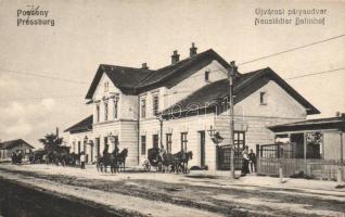 Pozsony Ujváros Railway-station