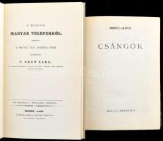 2 db csángókról szóló könyv (reprint kiadások): Mikecs László: Csángók. Bólyai Könyvek. Bp., 1989, O...