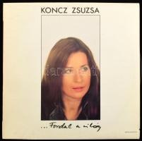 Koncz Zsuzsa - ... Fordul A Világ, Vinyl, LP, Album, Magyarország 1988 (VG+)