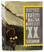 Banner Zoltán: Erdélyi magyar művészet a XX. században. Bp., 1990, Képzőművészeti Kiadó. Gazdag fekete-fehér és színes képanyaggal illusztrált. Kiadói egészvászon-kötés, kissé sérült kiadói papír védőborítóban.