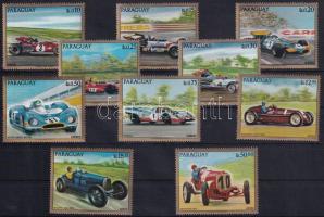 Klasszikus autók sor, Classic cars set