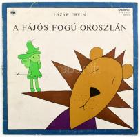 Lázár Ervin: A Fájós Fogú Oroszlán, Vinyl, LP, Album, Mono, Magyarország 1979 (A lemez az VG+ azonban a borító az kicsit kopott)