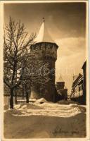 1933 Nagyszeben, Hermannstadt, Sibiu; Szebeni vár / castle, Foto orig. Emil Fischer