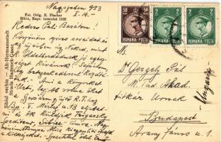 1933 Nagyszeben, Hermannstadt, Sibiu; Szebeni vár / castle, Foto orig. Emil Fischer