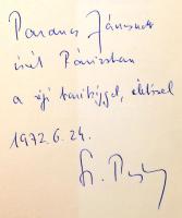 8 db vegyes, emigráns kiadású könyv: Szépfalusi István: Együtt Európában (Parancs János költő részér...