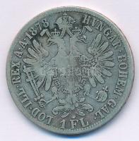 Ausztria 1878. 1Fl Ag "Ferenc József" T:F patina
Austria 1878. 1 Florin Ag "Franz Jo...