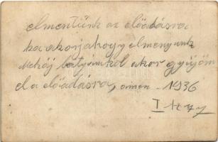 Első világháborús magyar katonák a budapesti Zita kórház előtt / WWI Hungarian soldiers in front of ...