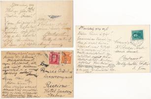 Dunaszerdahely, Dunajská Streda; 9 db RÉGI város képeslap / 2 pre-1940 town-view postcards