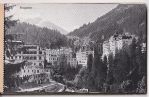 Badgastein; Aufnahmen, Druck und Verlag von J. Huttegger in Salzburg / 9 db RÉGI képeslap képeslapfüzetben / 9 PRE-1945 postcards in postcard booklet