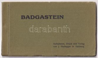 Badgastein; Aufnahmen, Druck und Verlag von J. Huttegger in Salzburg / 9 db RÉGI képeslap képeslapfü...