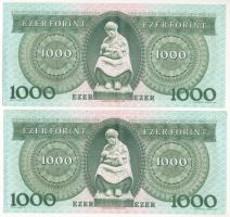 1996. 1000Ft (2x) sorszámkövetők "E 97192242 - E 97192243" T:F szép papír
Adamo F48