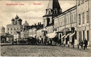 1908 Pskov, Velikolukskaya Ulitsa / street, shop (EK)