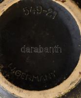 Scheurich Német retro kerámia váza. Kézzel festett, jelzés nélkül kopással 22 cm