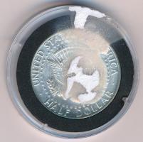 Amerikai Egyesült Államok 1967. 1/2$ Ag "Kennedy" T:AU patina USA 1967. 1/2 Dollar Ag &quo...