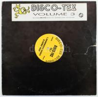 Disco-Tex - Vol 3. Vinyl, 12&quot;, 33 1/3 RPM, Disco-Tex Records. VG+, a borító sérült.